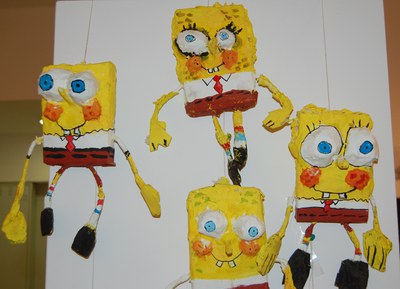 Art infantil al Centre Cultural.