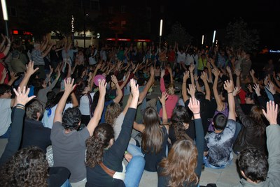El moviment del 15M creix a Ripollet.
