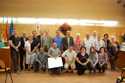 Comiat de regidors al Ple extraordinari del 6 de juny.