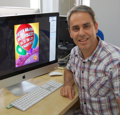 Entrevista amb Manel Sánchez, creador del cartell de la Festa Major 2011.