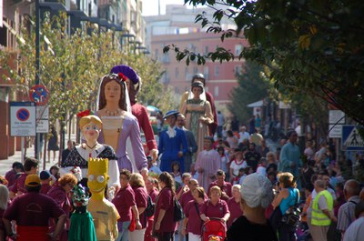 XXI Trobada de Gegants a Ripollet.