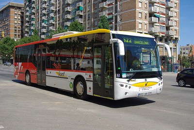Canvi de freqüències al bus 622 durant el Pont de la Constitució.