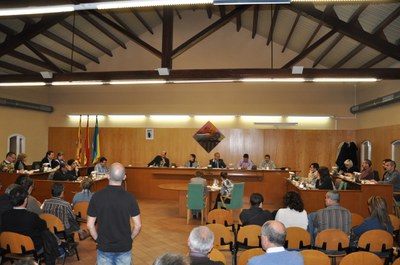 Avanç de PleEs presenta l'aprovació final les Ordenances Fiscals pel 2012.