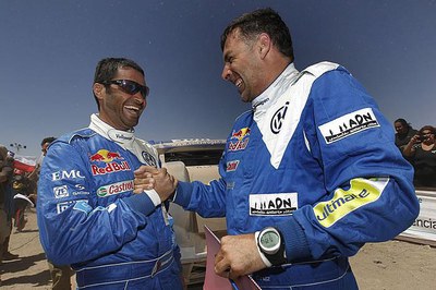 Cruz i Al-Attiyah abandonen el Dakar 2012.