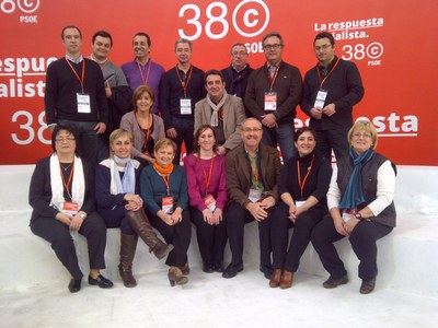 Valoració positiva dels delegats locals al congrés del PSOE.