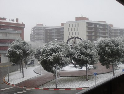 L'onada de fred provoca temperatures mínimes rècord.