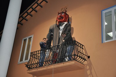 El Cabraboc dóna la benvinguda al Carnaval 2012.