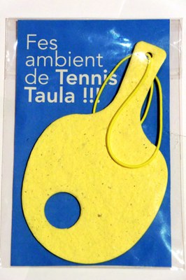 El CTT Ripollet presenta la campanya solidària 'Fes ambient de Tennis Taula a Ripollet'.