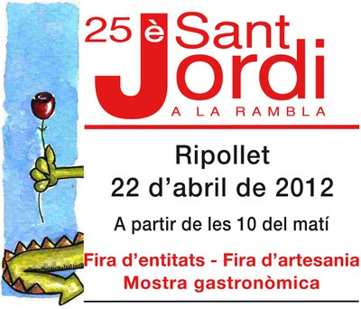Nova edició del Sant Jordi a la Rambla.