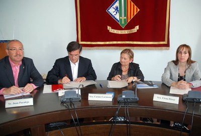 La Mancomunitat signa amb Càritas un conveni per la Mediació Hipotecària.