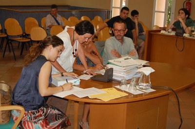 Acords del Ple ordinari del 19 de juliol.