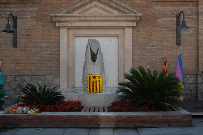 Celebració de la Diada Nacional de Catalunya a Ripollet.