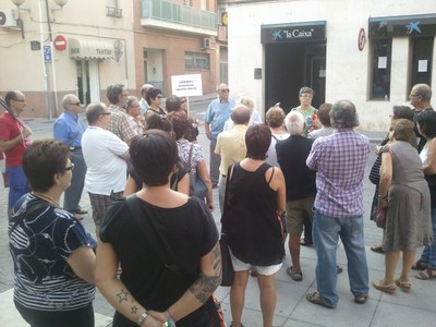 Els afectats per les Preferents continuen la lluita pels seus estalvis.