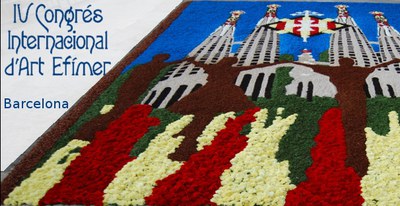 L'Associació Cultura i Tradició, al Congrés Internacional d'art efímer .