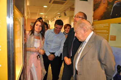 L'expresident Pujol inaugura el curs de l'Aula d'Extensió Universitària.