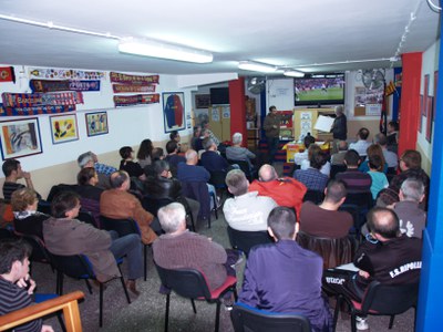 Torquemada parla de l'essència del Barça de Guardiola a Ripollet.