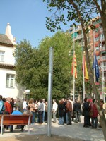 Ripollet se suma a les protestes europees contra la guerra.