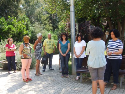 Minut de silenci per les víctimes de l'accident ferroviari a Galicia .