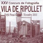 Veredicte del Premi Vila de Ripollet 2003.