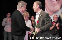 Autonòmiques 2003Míting històric de Felipe González a Ripollet.