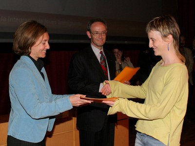 La Fundació Caixa Sabadell premia la tasca de la Gresca en la integració de joves immigrants.