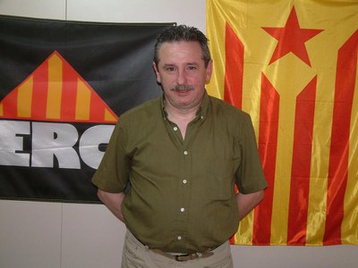 Ricard Sancho, nou president de l’executiva local d’ERC.