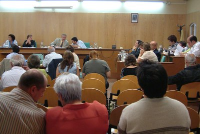 Acords del Ple Ordinari del 29 de setembre.