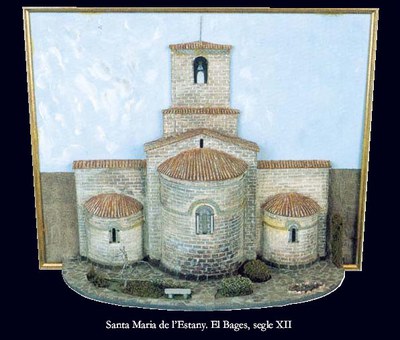 L’art romànic a Catalunya, reproduït al Centre Cultural.