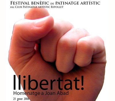 El CPA homenatja Joan Abad al festival benèfic 'Llibertat'.