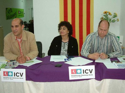 ICV presenta la Comissió de Política Local amb la mirada posada a les eleccions municipals.
