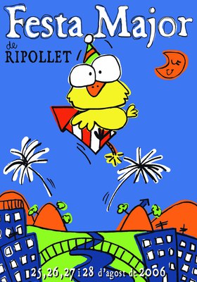 El cartell de la Festa Major 2006.