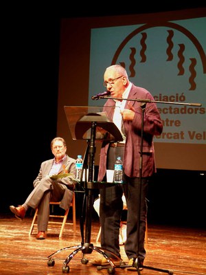 Homenatge de l’Associació d’Espectadors a Feliu Formosa.