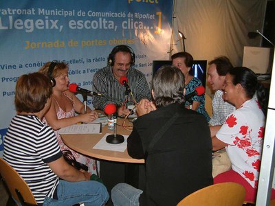 Jornada de portes obertes a Ripollet Ràdio.