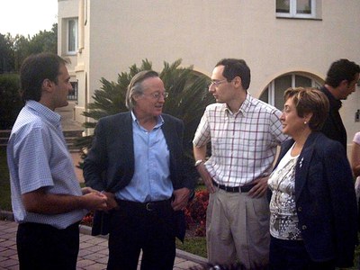 El president del PPC, Josep Piqué, visita Ripollet.