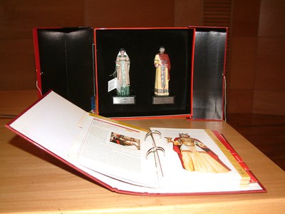 Els gegants Pere i l’Elisenda, peces de col·leccionista.