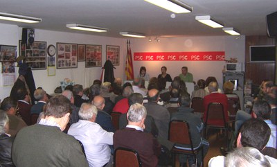 Juan Parralejo escollit cap de llista del PSC .