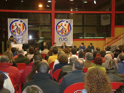 El RUA presenta els actes de celebració del seu 25è aniversari.