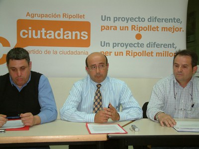 MUNICIPALS 2007: Ciutadans – Partit de la ciutadania es presenta a Ripollet.