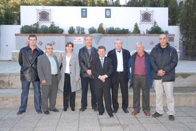 Visita del president de la Diputació de Granada.