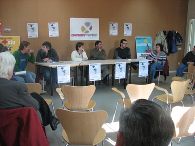 MUNICIPALS 2007. El CpR debat sobre el paper municipal de les entitats.