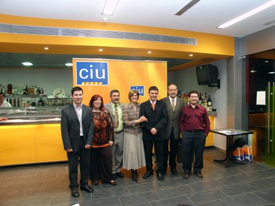 MUNICIPALS 2007: CiU presenta la llista electoral.
