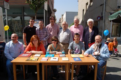 Gran èxit de vendes dels autors locals per Sant Jordi.