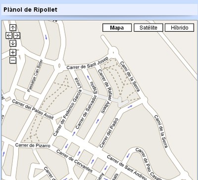 Comencen les obres de sanejament al carrer de Rafael Alberti.