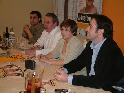 MUNICIPALS 2007: ERC celebra un sopar de candidatura.