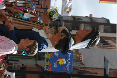 Especial Festa MajorPlantada de gegants.