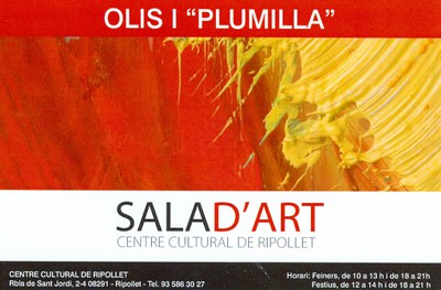 La sala d'art del Centre Cultural acull una mostra col·lectiva de tres ripolletencs.