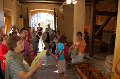 Ripollet va participar diumenge a les Jornades Europees del Patrimoni .