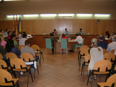 Acords del Ple del 25 d'octubre de 2007.