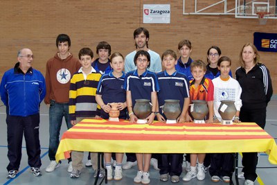 El Tennis Taula local acaba amb èxit el Zonal de Saragossa.
