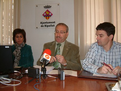 L'equip de govern presenta la proposta de pressupost pel 2008.